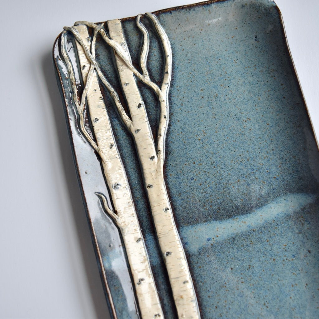 Extra Large Birch Dish by Jan Toscano
