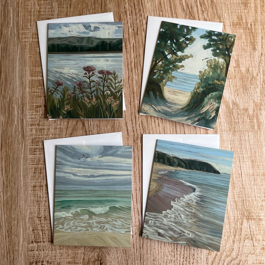 Lake Note Card Set by Rebecca Deneau
