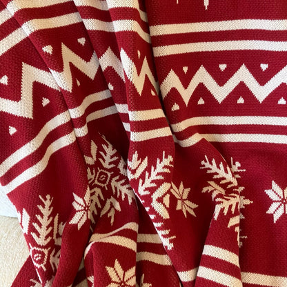 Fair Isle Throw Blanket by In2Green