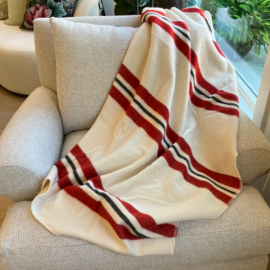 Cabin Wool Throw by Faribault Mill