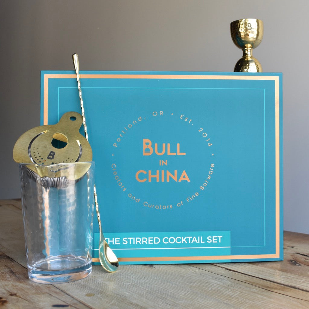 The Stirred Cocktail Set by Bull In China