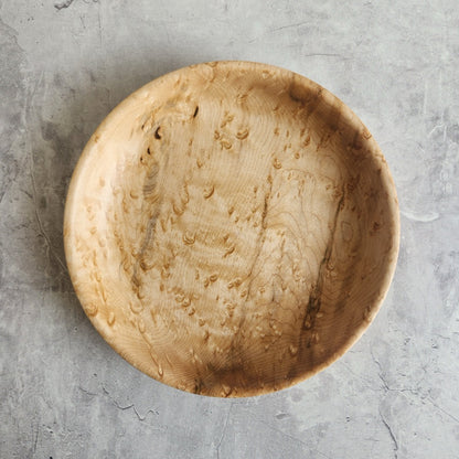 Birds Eye Maple Dish by Thom Forester
