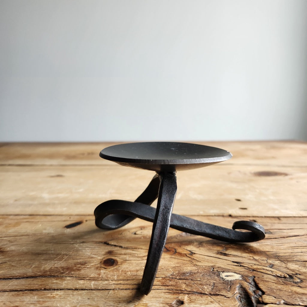 Sculpture Candle Holder by Blackthorne Forge