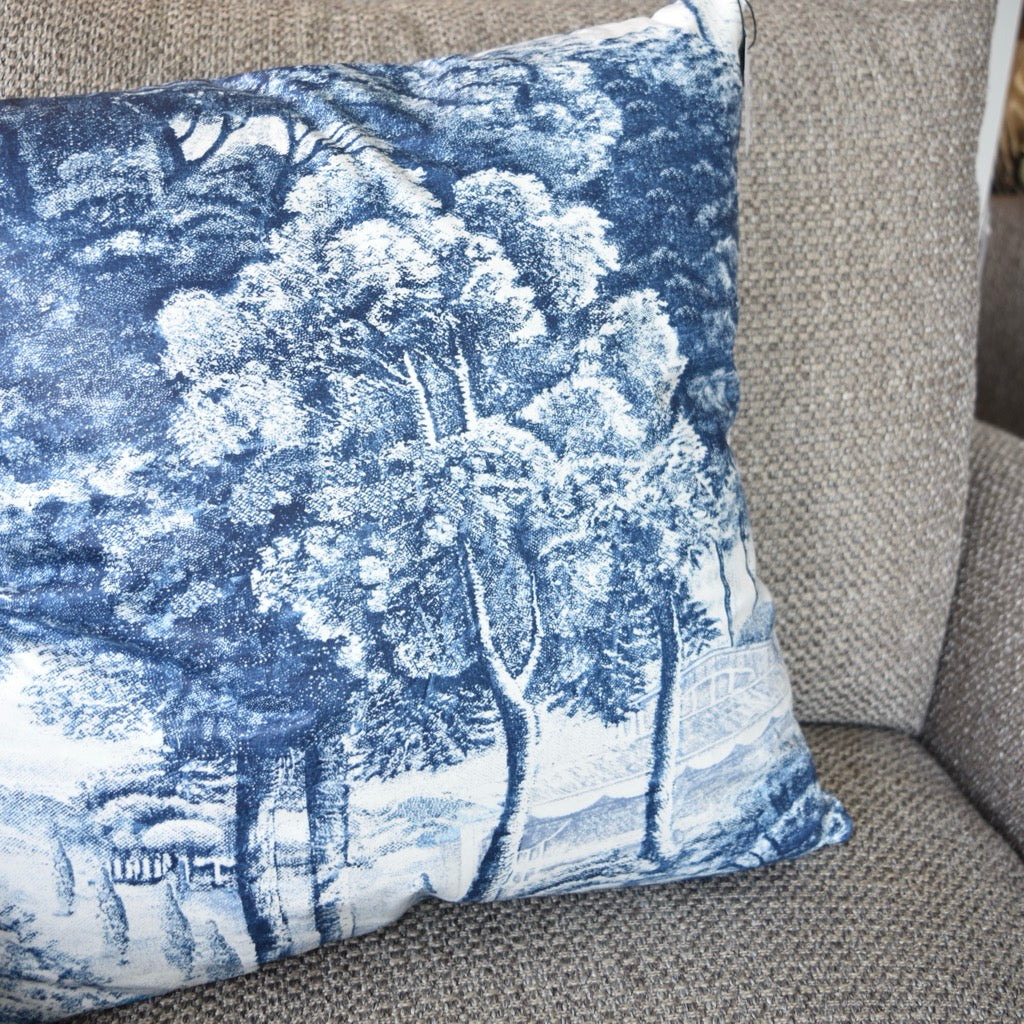 Ainsley Chinoiserie Throw Pillow by Dahlia & Grace
