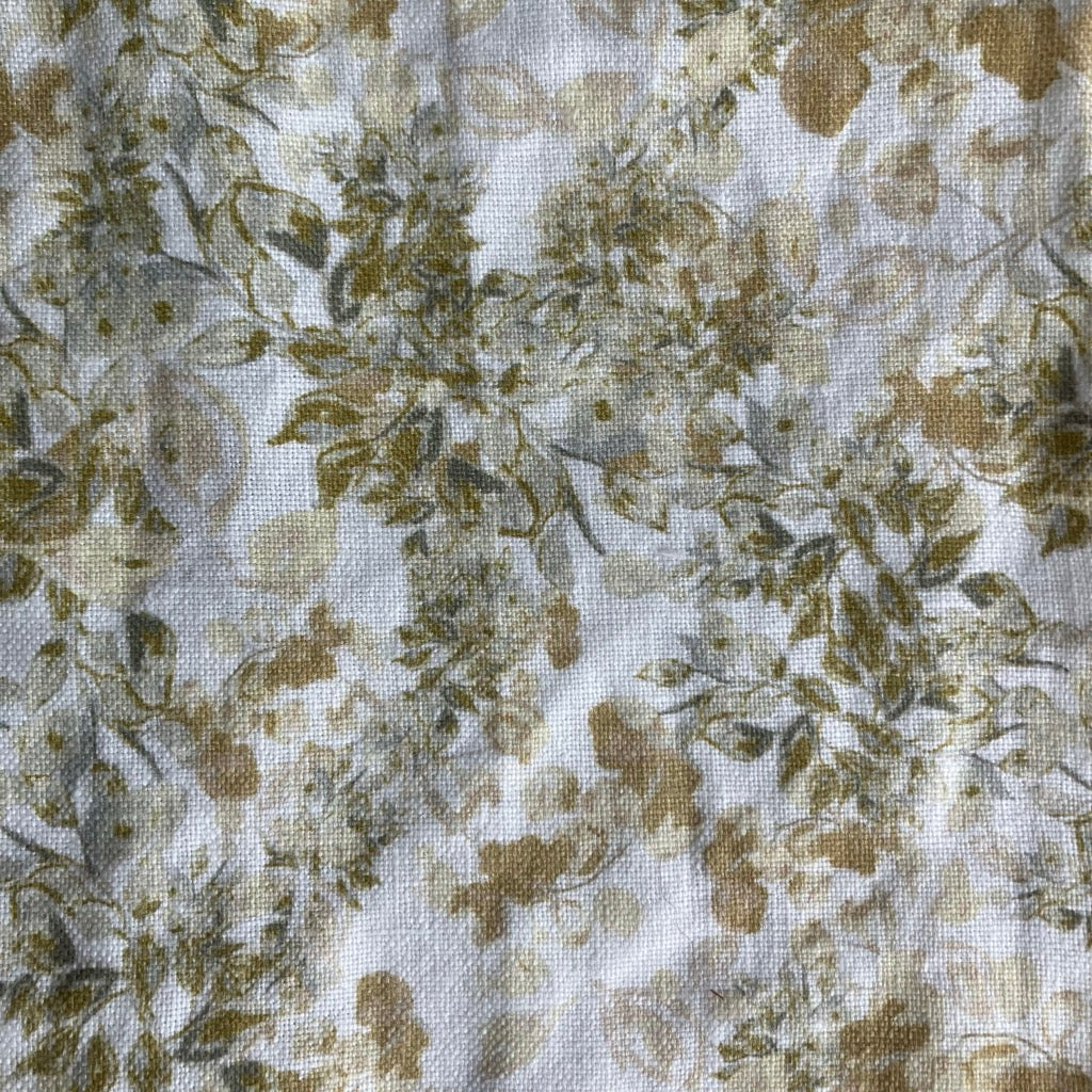 Linen Towel For Kitchen or bath "Summer Trellis" by Glass Muriel