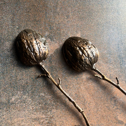 Walnut Spoon Set By Michael Michaud