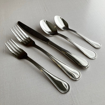 20 Piece Flatware Set in Pearl by Liberty Tabletop