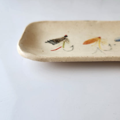 Extra Small Fly Fishing Dish by Jan Toscano