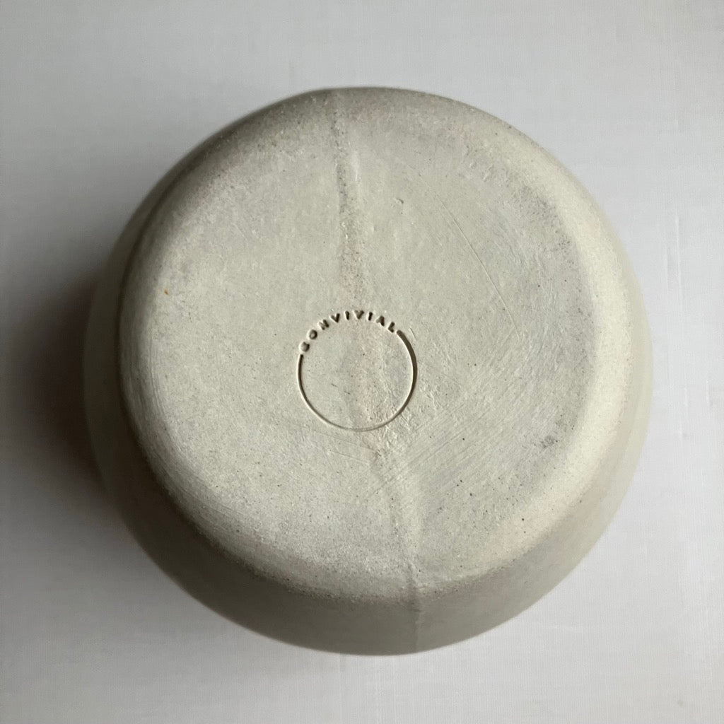 Stoneware Vase in Verdure RAW by Convivial