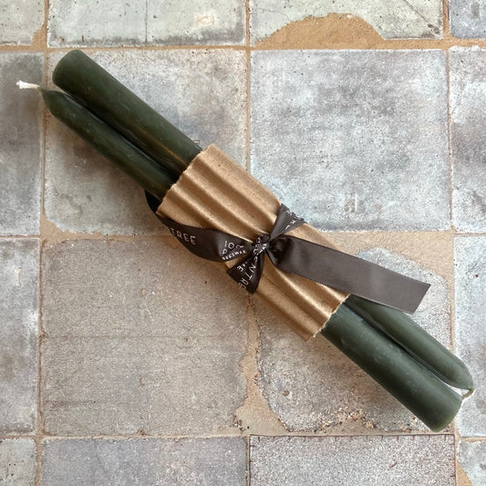 10"  Taper Candles in Antique by Greentree Home Candle