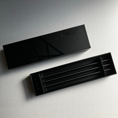Black Reusable Steel Candles by Everlasting Candle