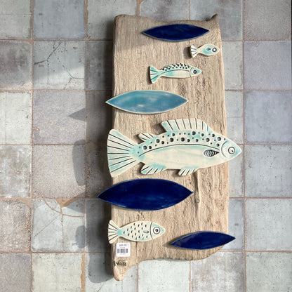 Large Fish Driftwood Wall Art by Sky Mage