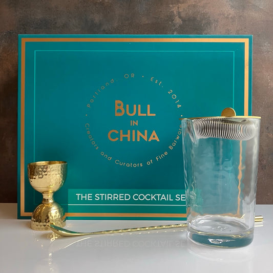 The Stirred Cocktail Set by Bull In China
