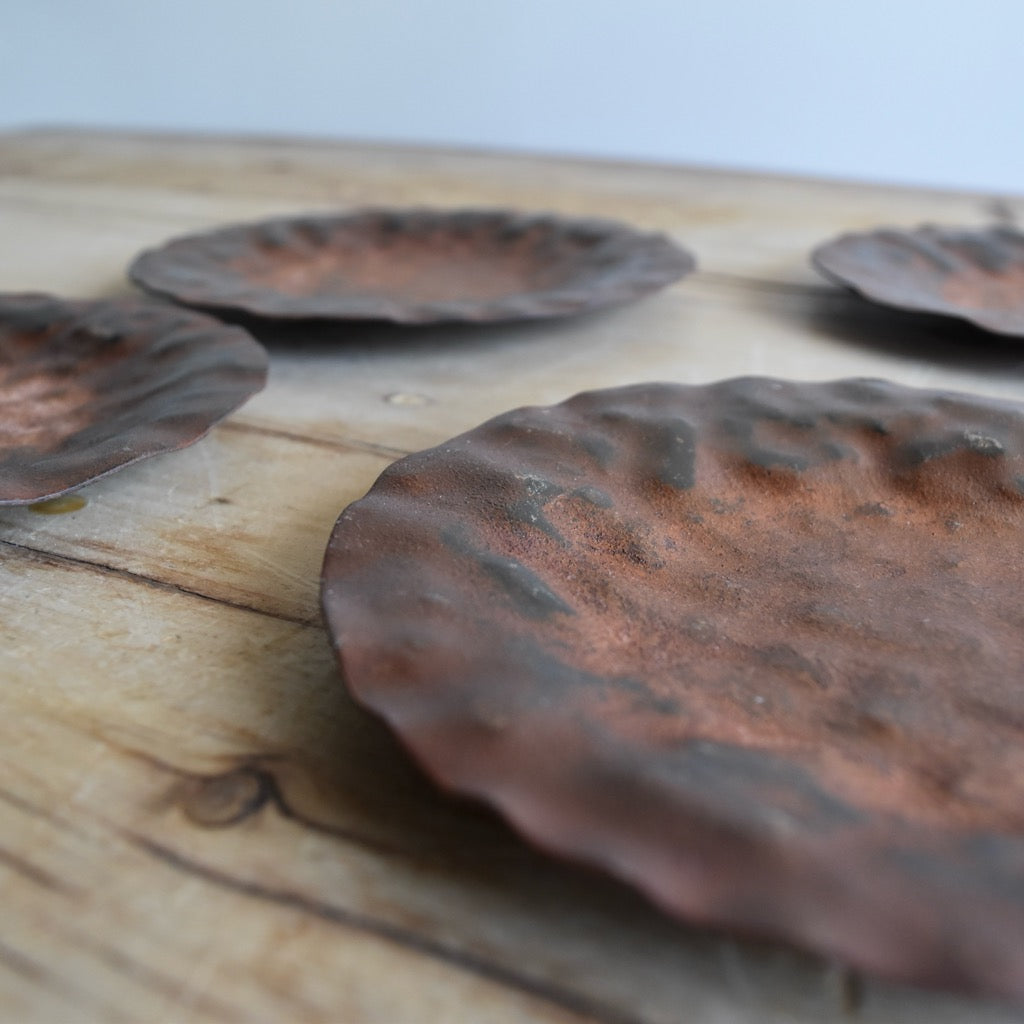Jan Barboglio Iron Hand Hammered Plate
