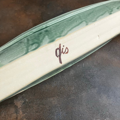 Relish, Olive, or Cheese "Canoe" by Otis Pottery