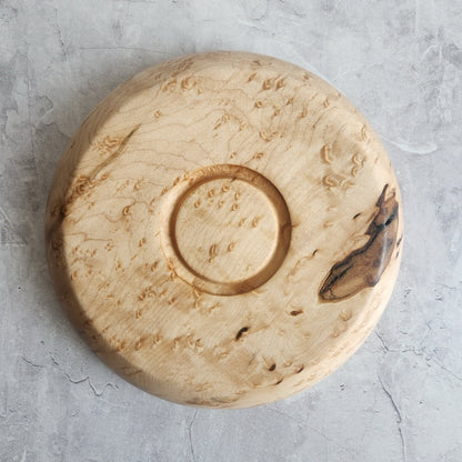 Birds Eye Maple Dish by Thom Forester