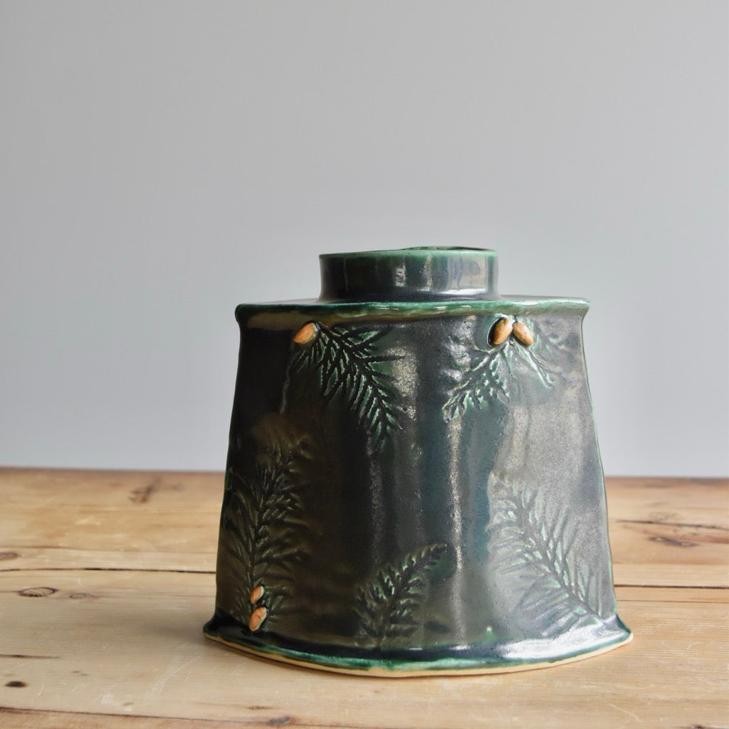 Cedar Vase by Jan Toscano