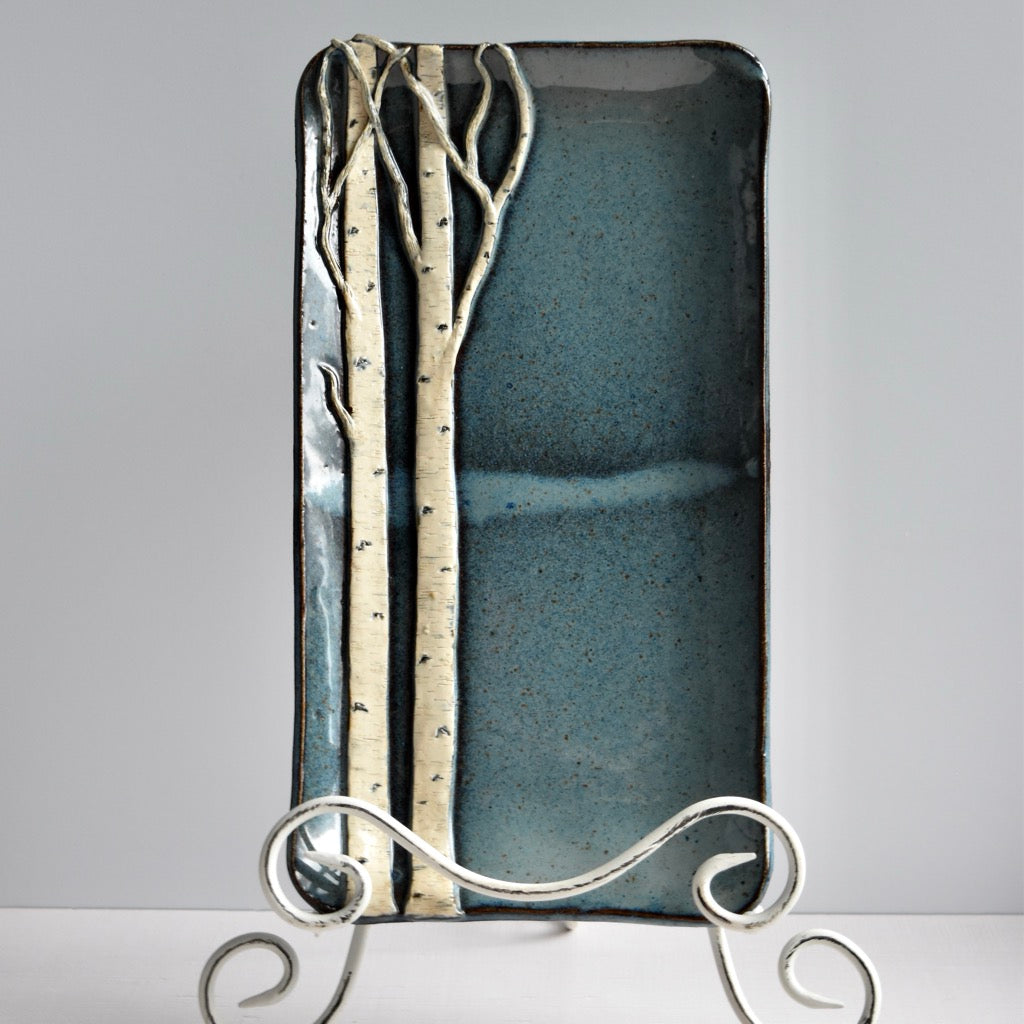 Extra Large Birch Dish by Jan Toscano