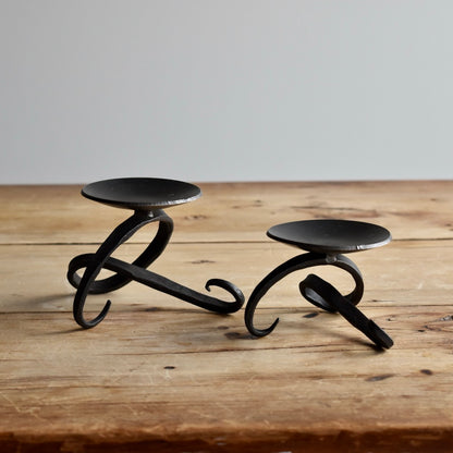 Sculpture Candle Holder by Blackthorne Forge