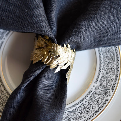 Fern Napkin Rings By Michael Michaud (Set of 4)