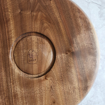 Walnut Platter by Thom Forester