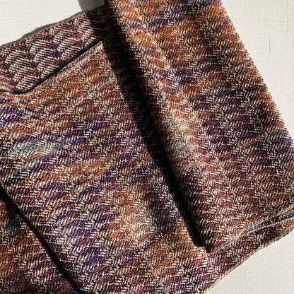 Table Runner in Pink, Purple, and Orange by Kristina Nichols