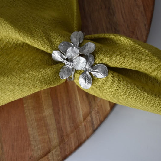Clover Napkin Rings By Michael Michaud (Set of 4)