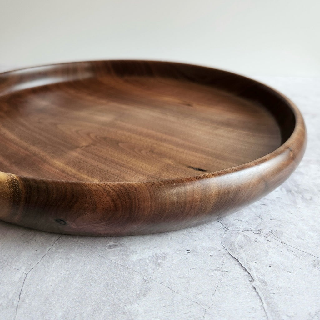 Walnut Platter by Thom Forester