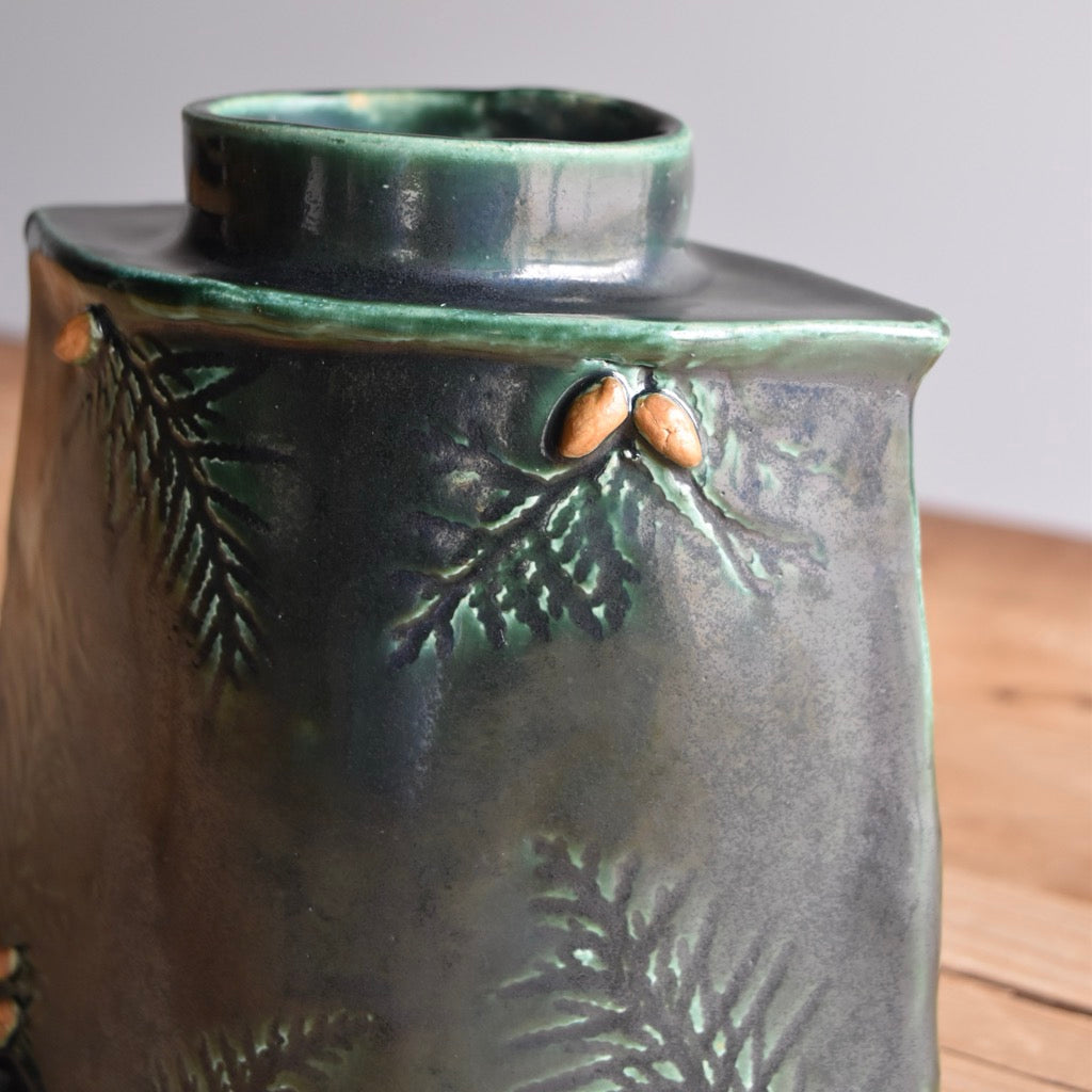 Cedar Vase by Jan Toscano