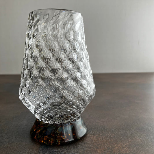 Hand-Blown Diamond Neat Pour Glass by Bull In China
