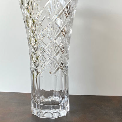 Valbonne Crystal Vase by Mikasa