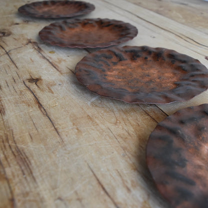 Jan Barboglio Iron Hand Hammered Plate