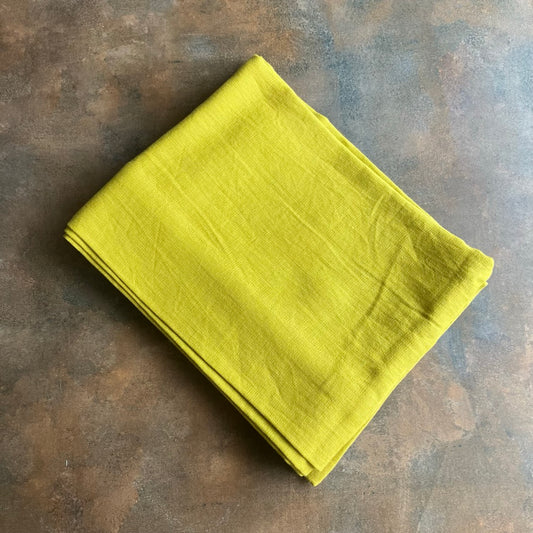Pear 8 Foot Table Runner in European Linen by Rough Linen