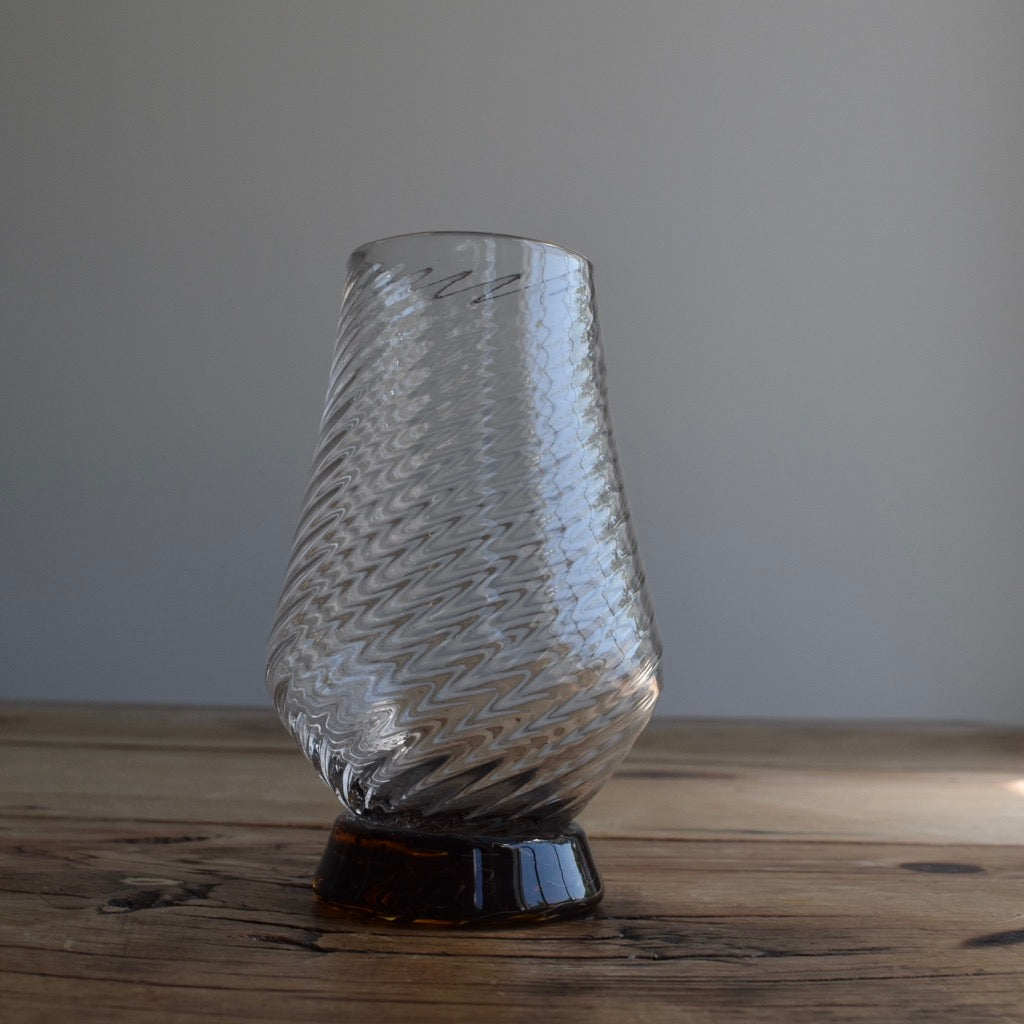 Hand-Blown Spiral Neat Pour Glass by Bull In China