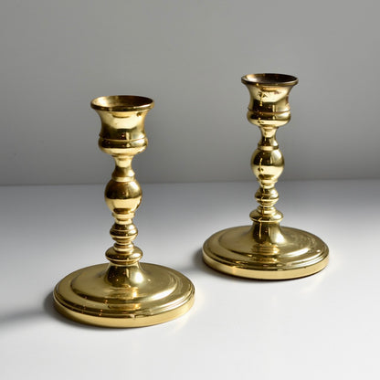 Found Baldwin Brass Candlestick Pair