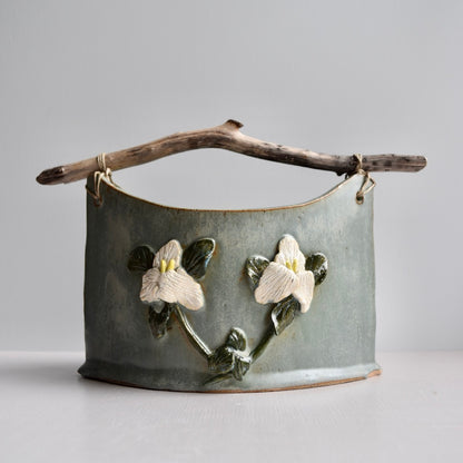 Trillium Basket by Jan Toscano