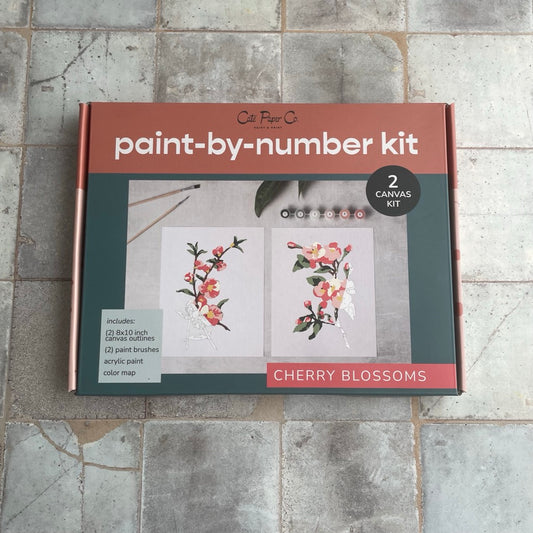 Cherry Blossoms Painting Kit by Cate Paper Co.