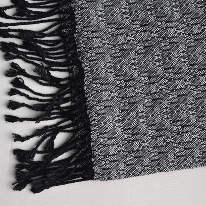 Gray and Black scarf by Kristina Nichols