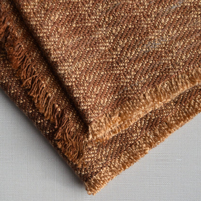 Gold and Tan Scarf by Kristina Nichols