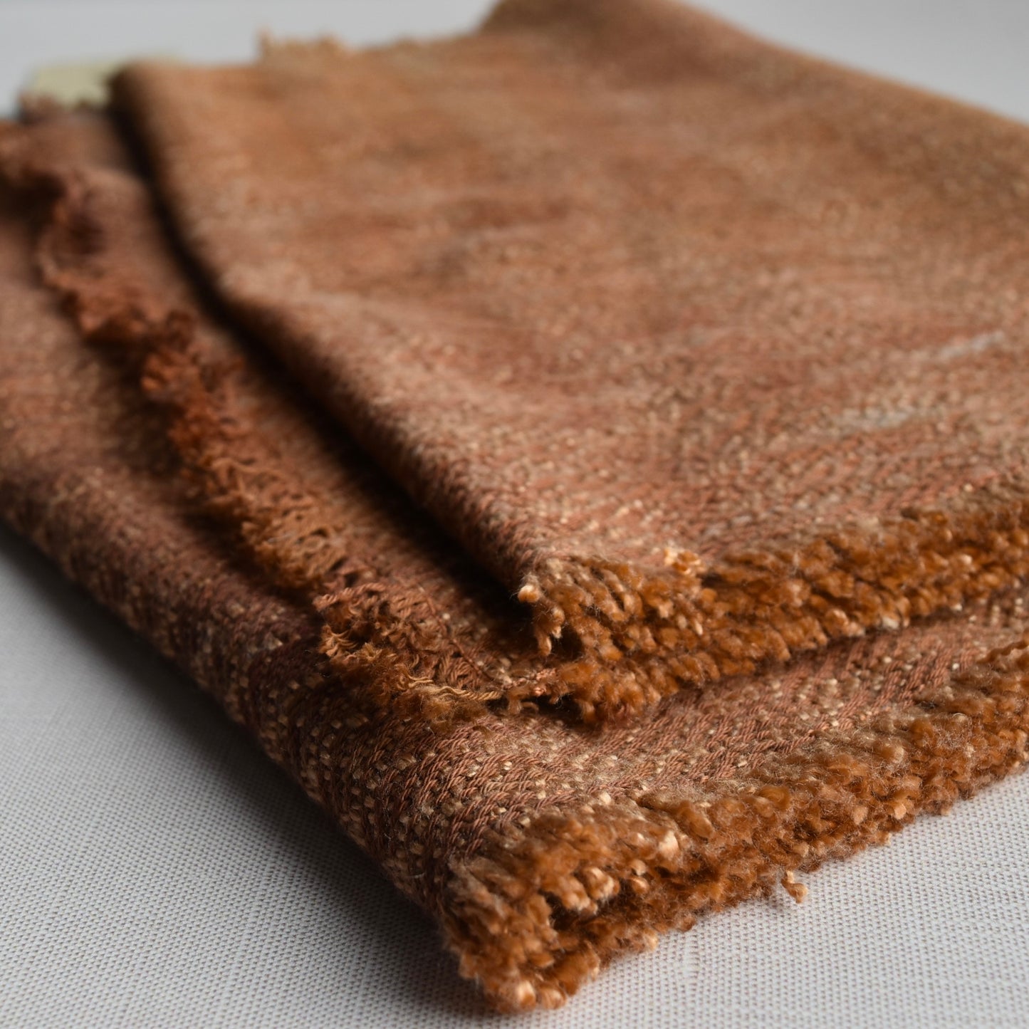 Gold and Tan Scarf by Kristina Nichols