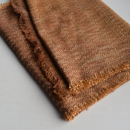 Gold and Tan Scarf by Kristina Nichols