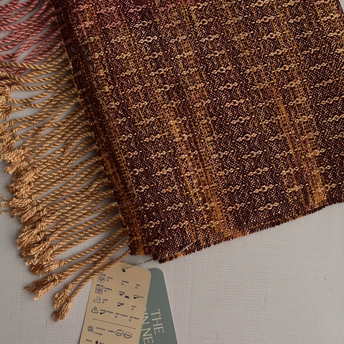Orange, Red, and Yellow Scarf by Kristina Nichols