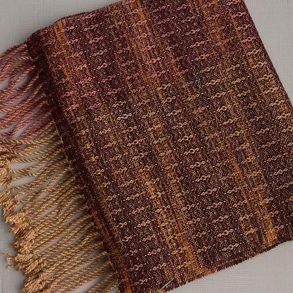 Orange, Red, and Yellow Scarf by Kristina Nichols