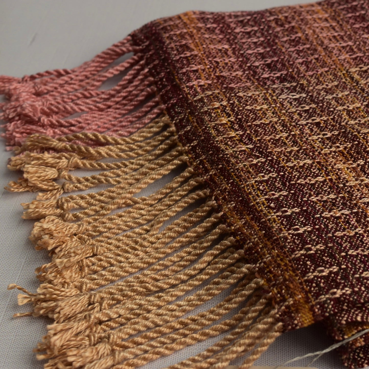 Orange, Red, and Yellow Scarf by Kristina Nichols