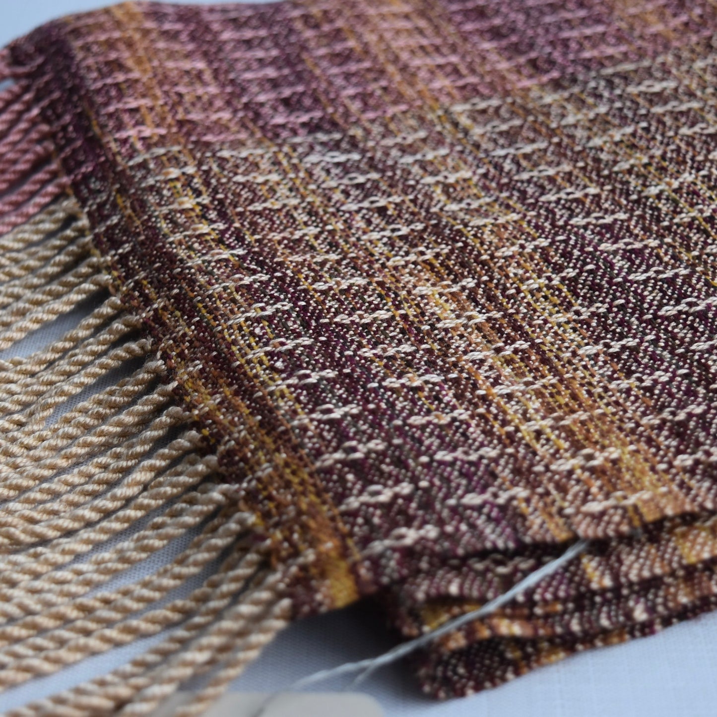 Orange, Red, and Yellow Scarf by Kristina Nichols