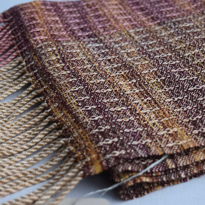 Orange, Red, and Yellow Scarf by Kristina Nichols