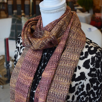 Orange, Red, and Yellow Scarf by Kristina Nichols