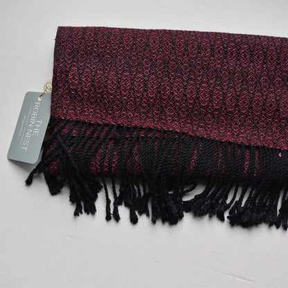 Pink and Black Scarf by Kristina Nichols