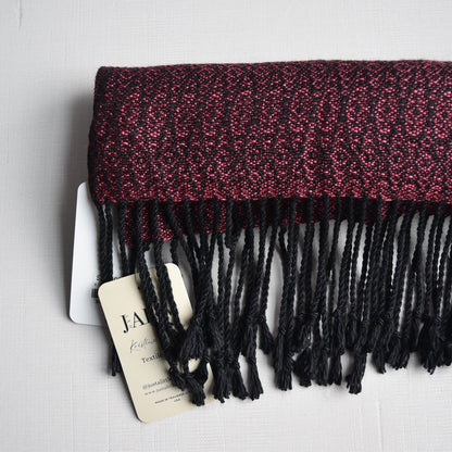 Pink and Black Scarf by Kristina Nichols