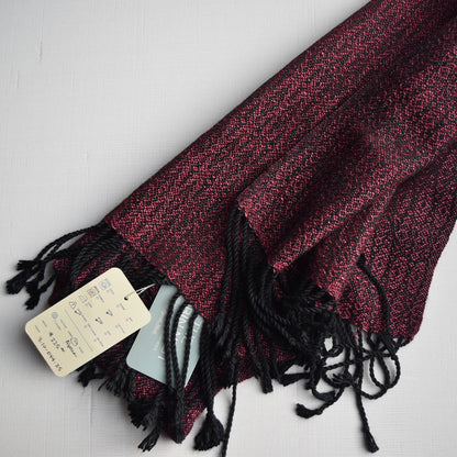 Pink and Black Scarf by Kristina Nichols